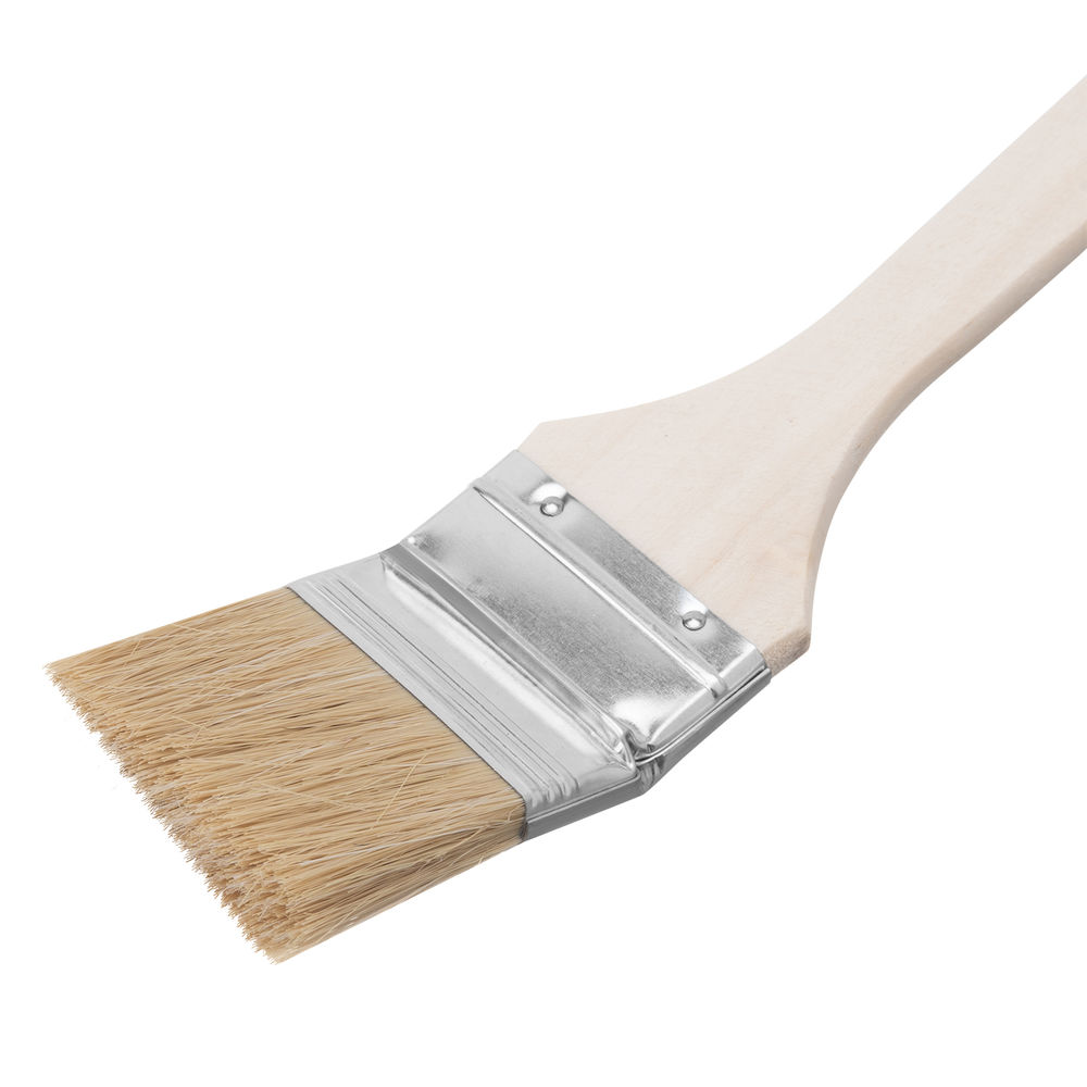 Кисть радиаторная 2, натуральная щетина, деревянная ручка MTX (83846)