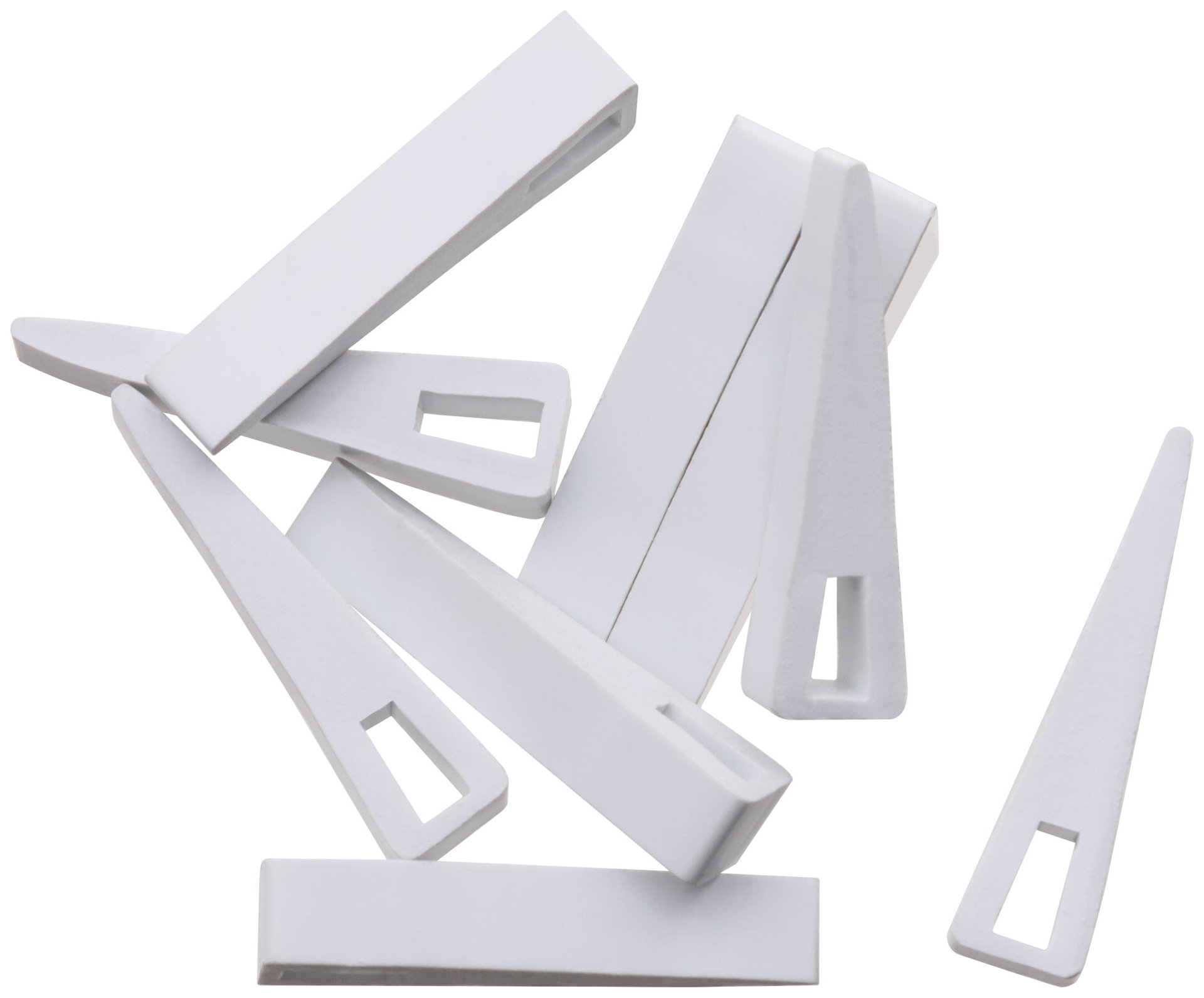 Клинья для кафеля большие 32х8х9 мм, 50 шт. (16765)