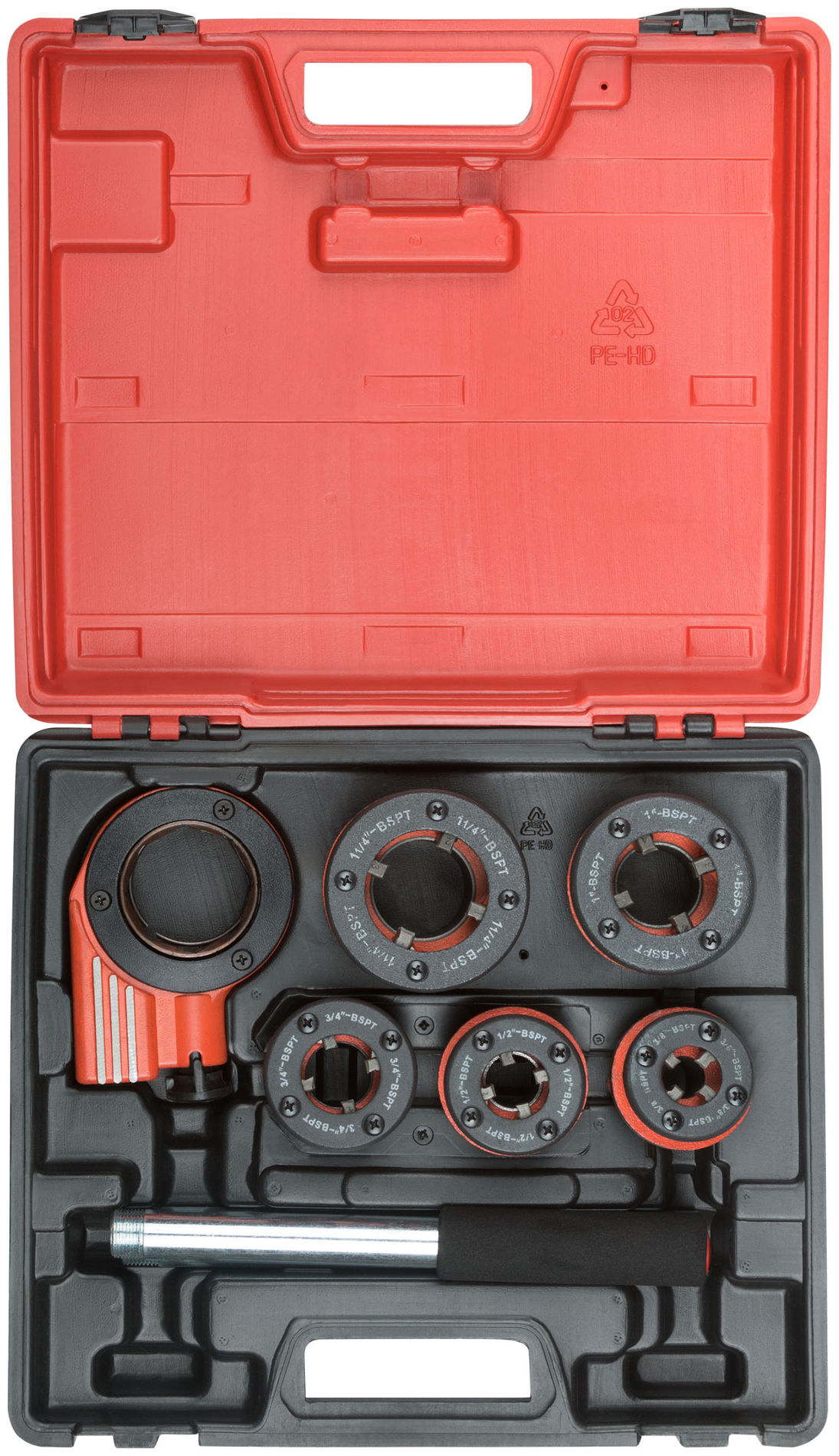 Клуппы трубные черные Профи, набор 5 шт.(3/8-1/2-3/4-1-1 1/4) (70045)