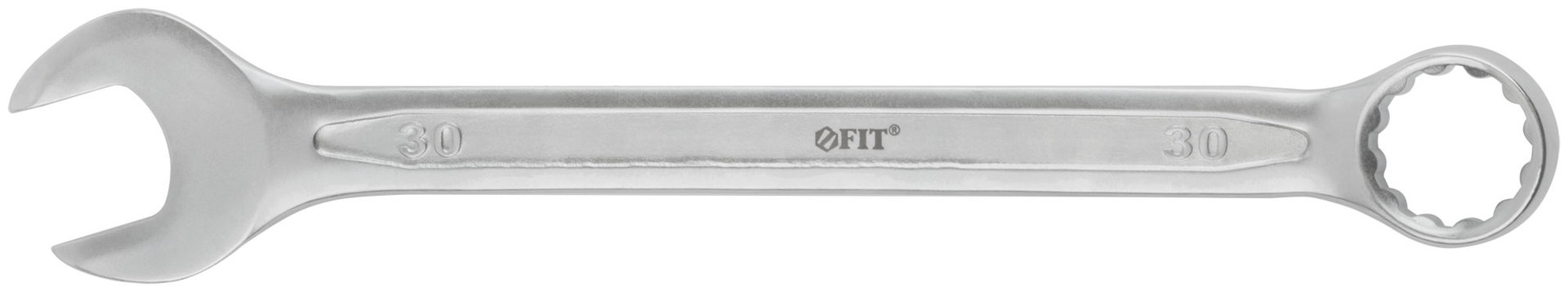 Ключ комбинированный усиленный Гранд, CrV, холодный штамп 30 мм