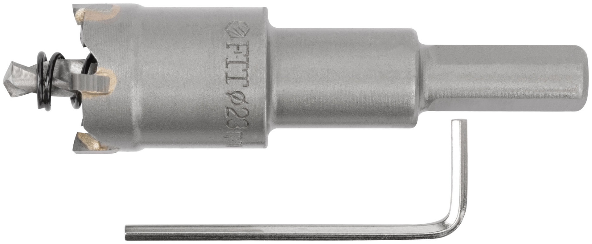 Коронка кольцевая с карбидными вставками Профи (для отверстий в нержавеющей стали) 23 мм (36823)