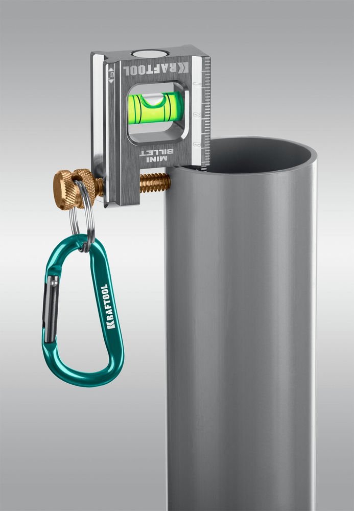 Брусковый магнитный уровень BILLET-5 MINI, 50 мм KRAFTOOL 34791