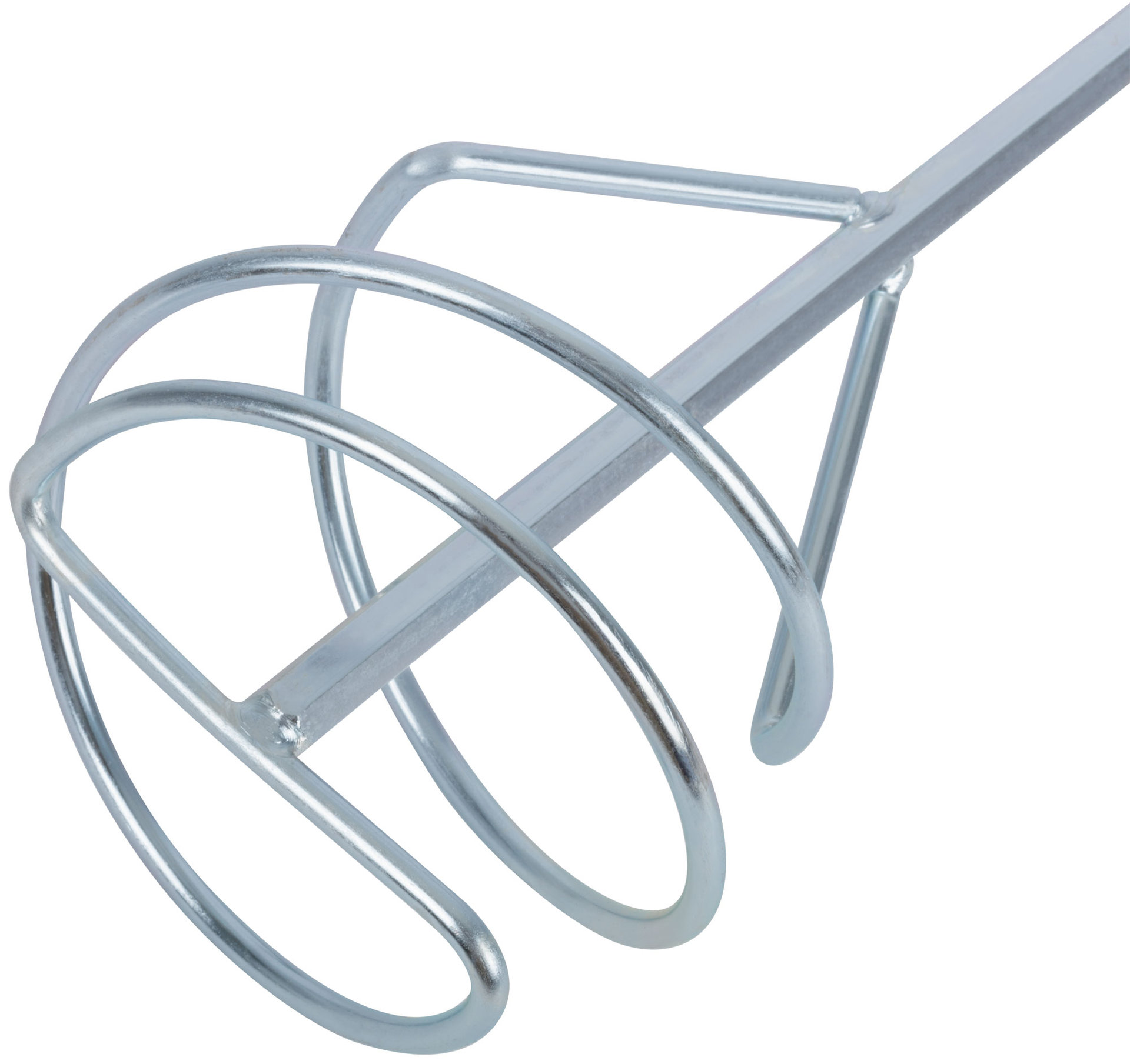 Миксер для строительных смесей оцинкованный Профи 100х500 мм (04213)