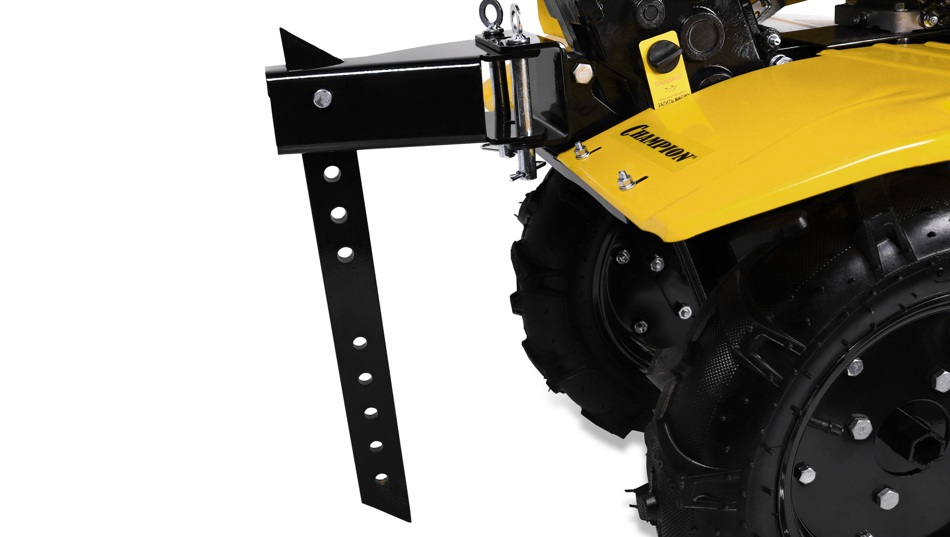 Мотоблок Champion BC8734 (7лс 3F/1R 81см 35см 3,6л 75кг, колеса 4/10 шкив) (BC8734)