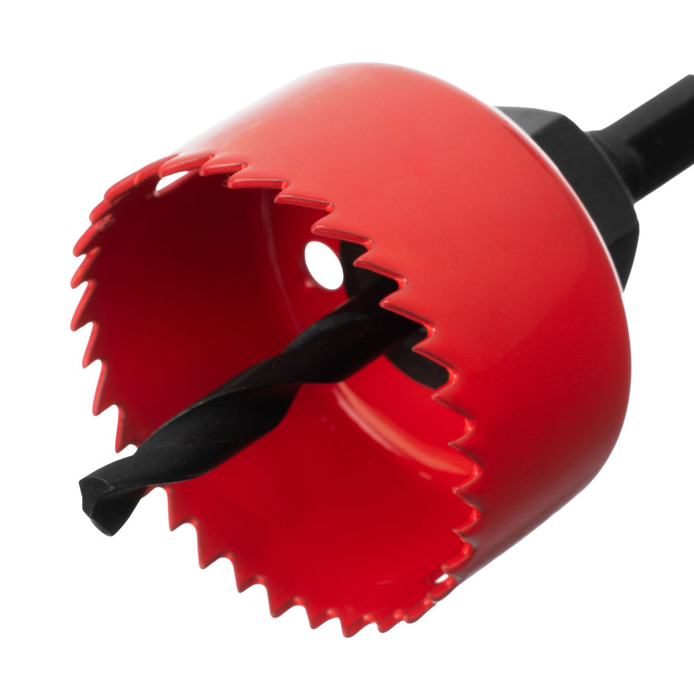 Набор для установки врезных замков, 22 мм х 48 мм, перовое сверло, кольцевая пила Matrix (70493)