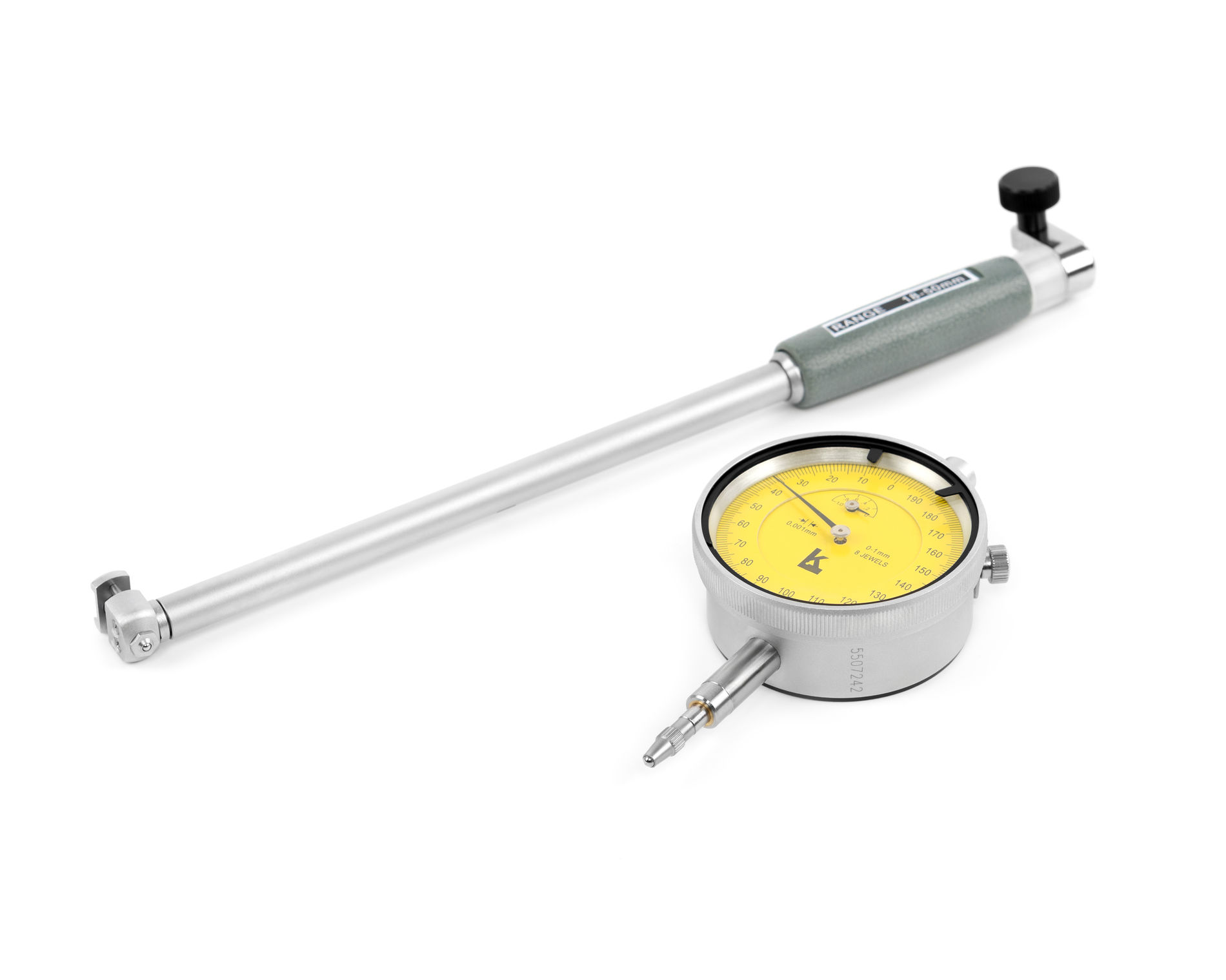 Нутромер индикаторный НИ повышенной точности 18-50 0,001 КЛБ