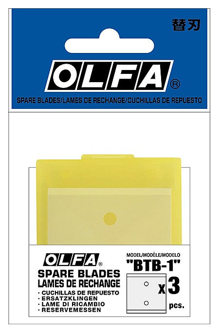 Лезвия для скребка BTC-1/DX, Hobby Craft Models OLFA OL-BTB-1