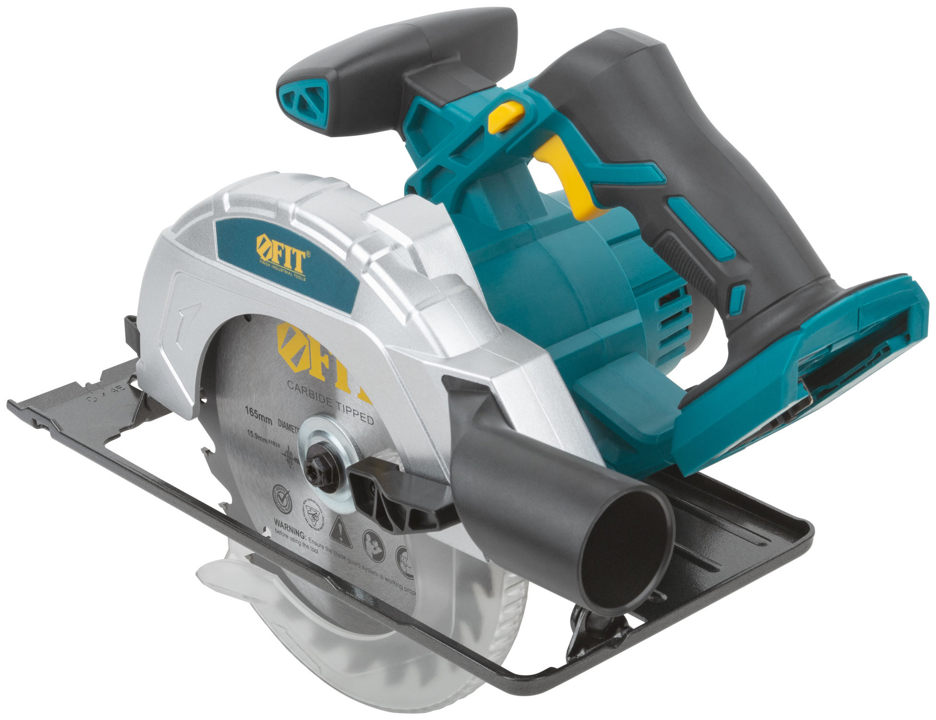 Пила дисковая циркулярная 20 В; 3800 об/мин; 165/20 мм; 2,3 кг; рез. накл.; коробка (79920)