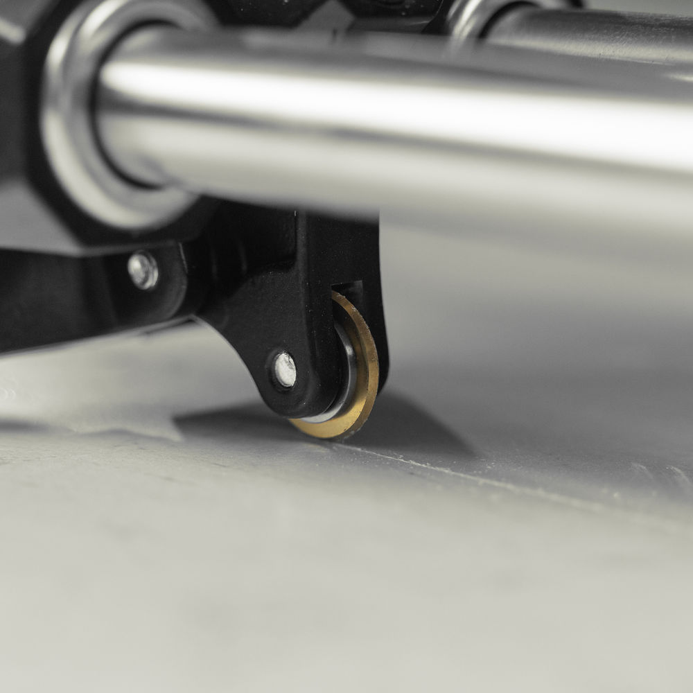 Плиткорез 1000х14мм, цельнометал. напр., каретка на подш., стальная станина, рукоятка-пенал Denzel (877012)