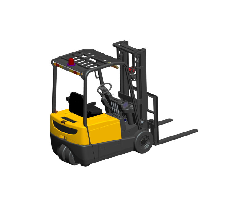 Погрузчик электрический трехопорный TOR 2,0 т 4,5 м CPD20SA-20 сайдшифт, своб. ход мачты Li-ion (1045724)