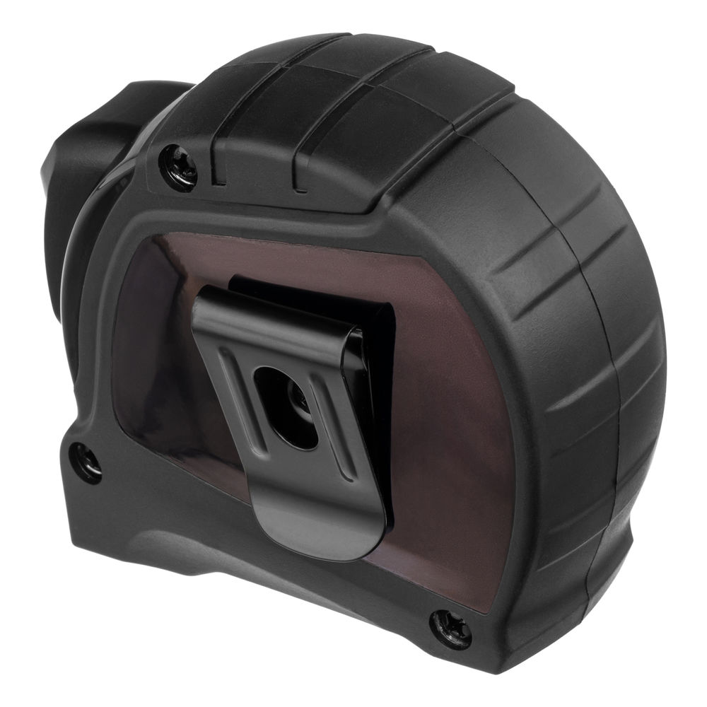 Рулетка Doppelhaken,5 м x 19 мм,двухсторонний зацеп,Нейлон,двусторонняя шкала,автоматическая фиксация Gross