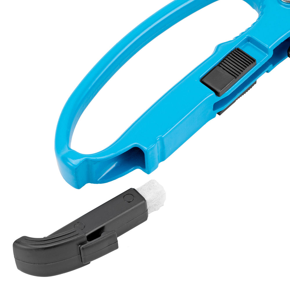 Секатор прямого реза, 200 мм, храповой механизм, металлические обaрезиненные рукоятки, Luxe, Palisd (60560)