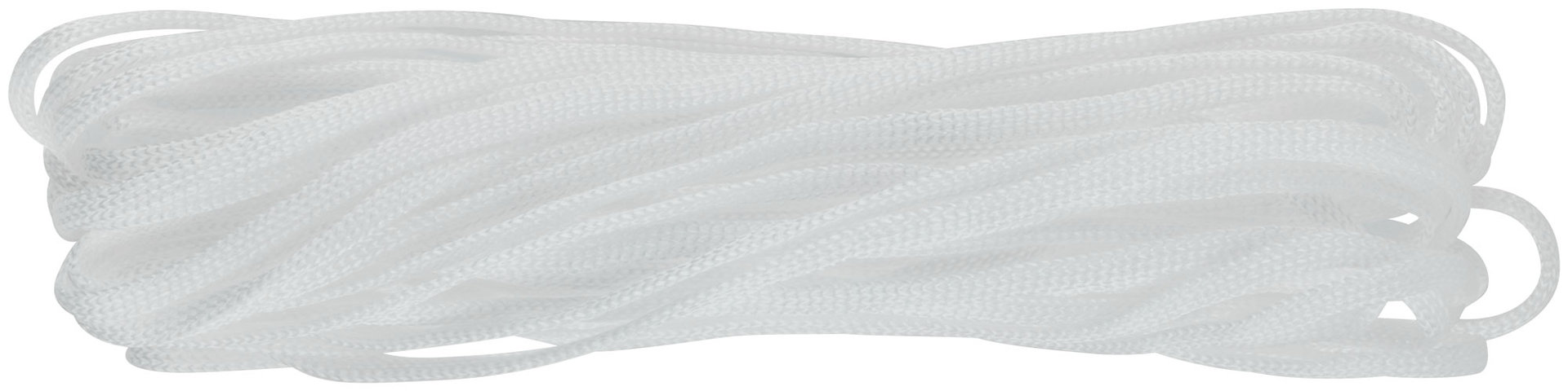 Шнур вязаный полипропиленовый без сердечника 6 мм х 20 м, р/н= 67 кгс (68346)