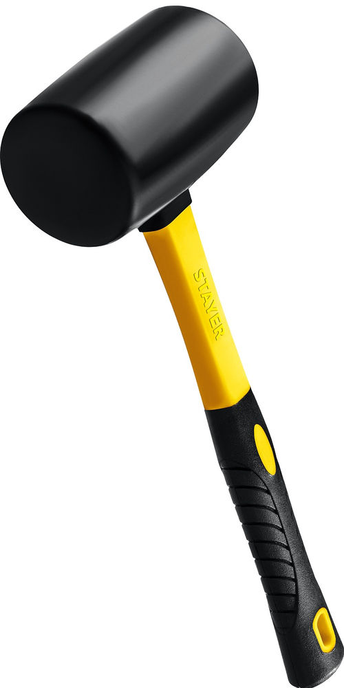 Киянка резиновая чёрная 450 г Professional STAYER 2054-65