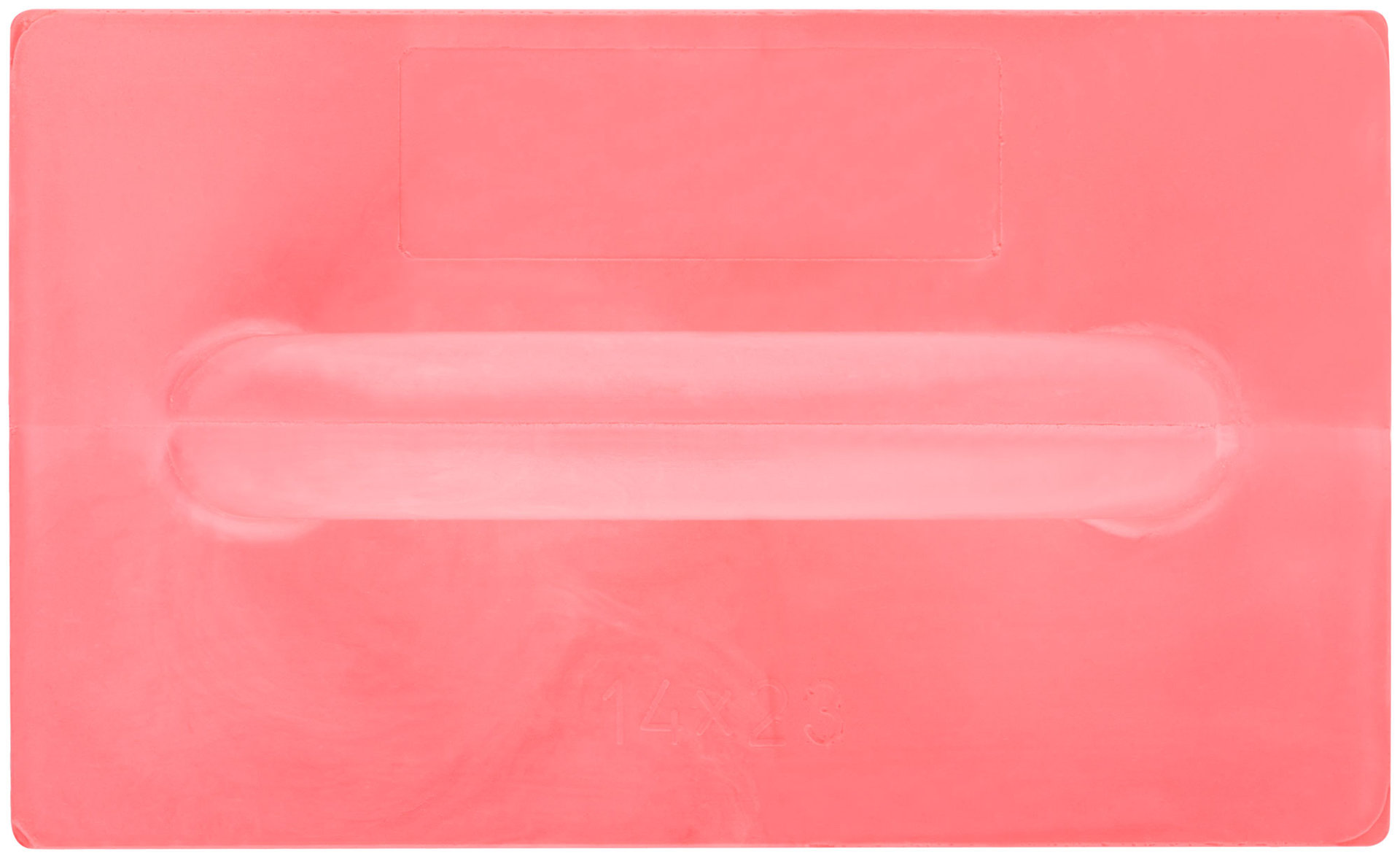 Терка полиуретановая облегченная красная 140х230 мм (05452)