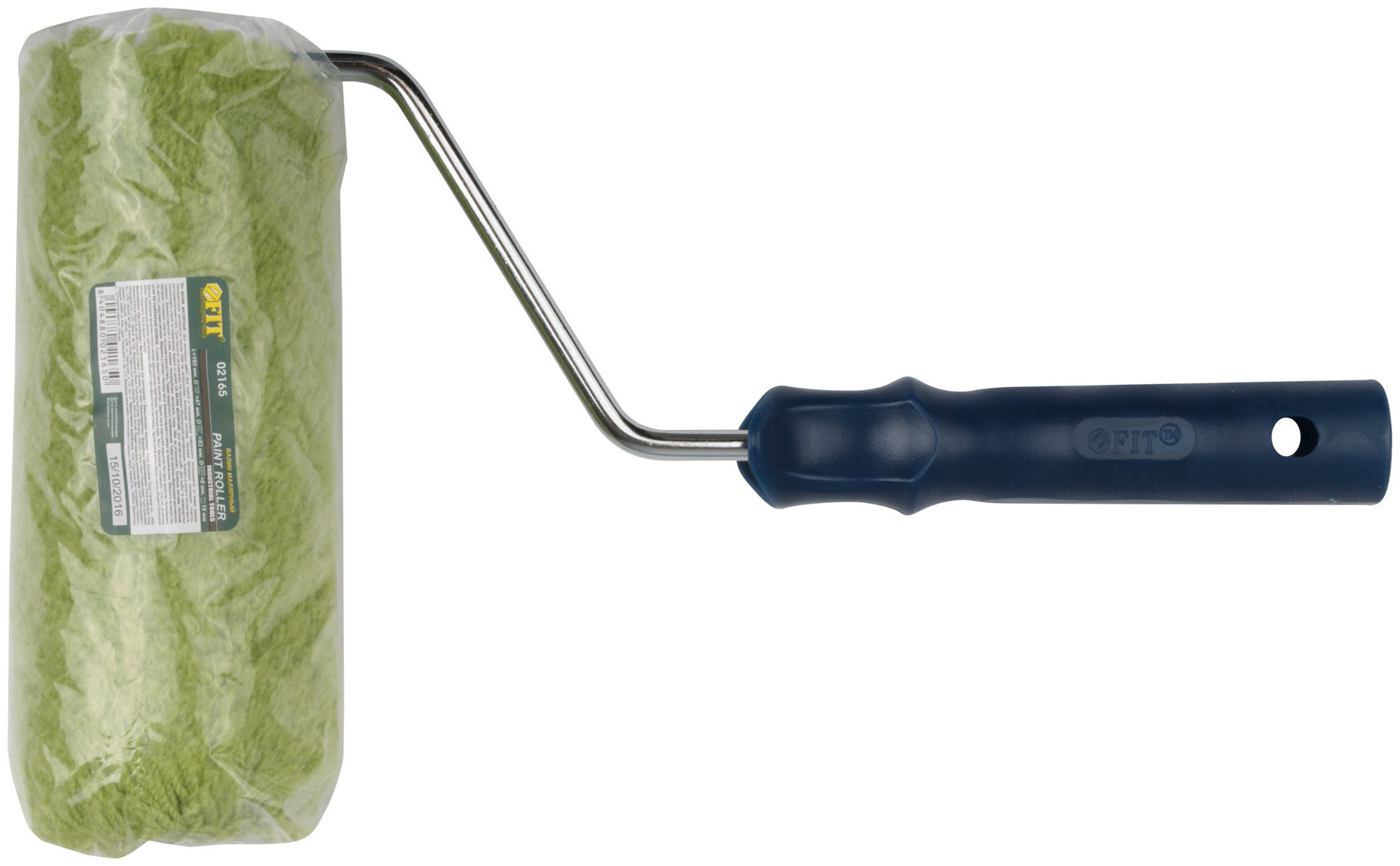 Валик полиакриловый нитяной зеленый Профи, бюгель 8 мм, диам. 47/83 мм, ворс 18 мм, 180 мм (02165)