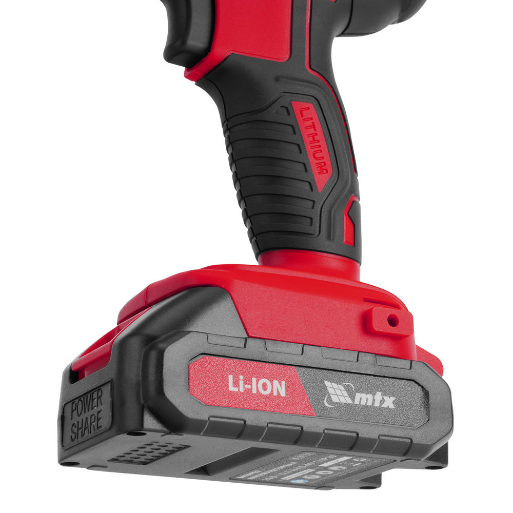 Винтоверт ударный аккумуляторный CIDS-20-280, Li-Ion, 20 В MTX (26580)