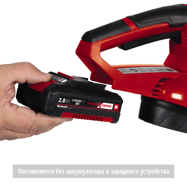 Воздуходувка аккумуляторная Einhell PXC GE-CL 18 Li E, 18В,210 км/ч,105 м3/ч,1,3кг,без АКК и ЗУ (3433532)