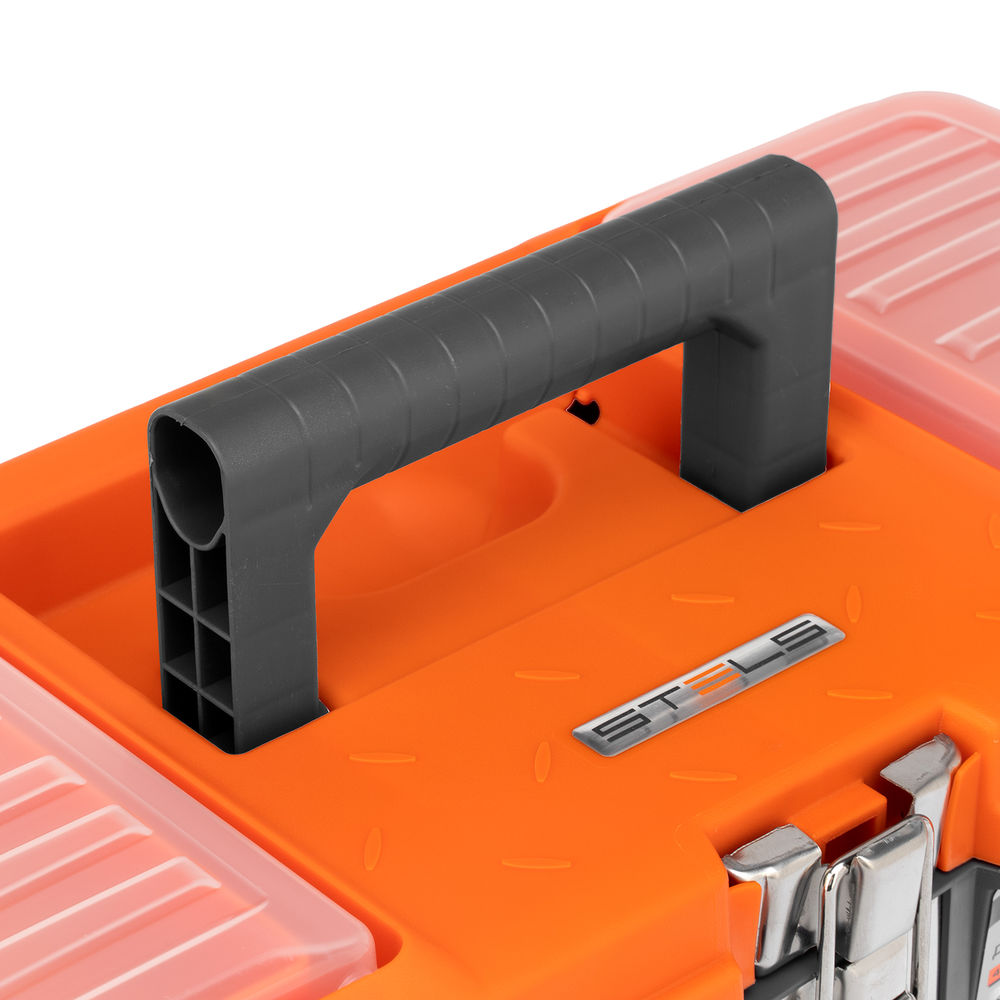 Ящик для инструмента с мет. замками 16, 410х210x175 мм Stels