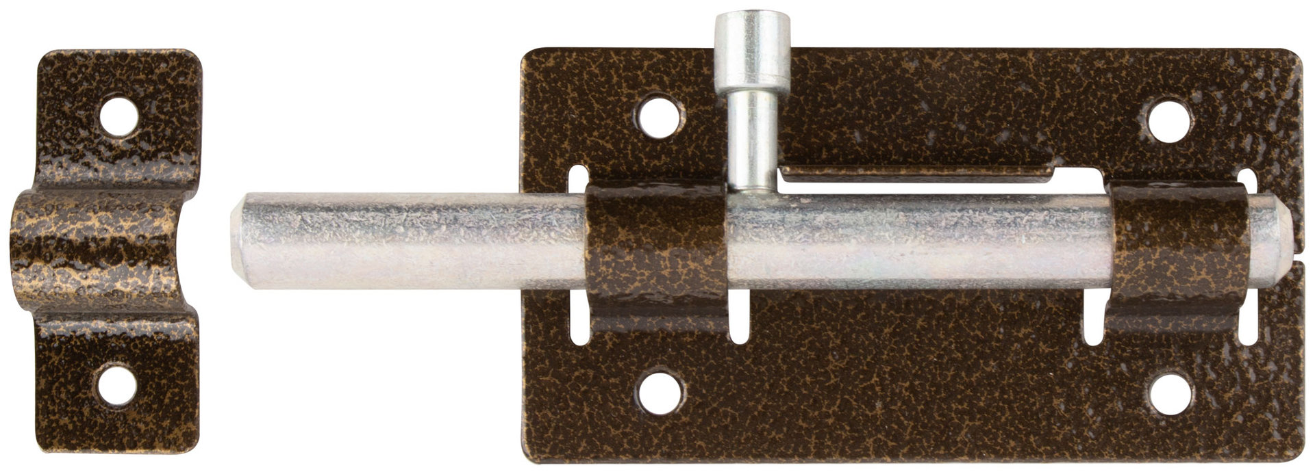 Засов накладной, медь (66677)