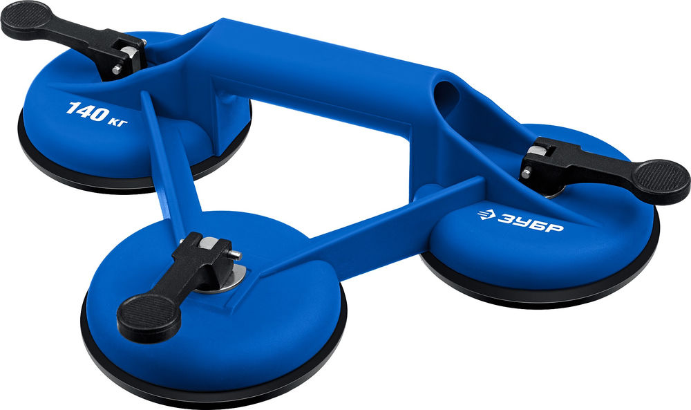 Подъемник тройной пластмассовый на присоске 140 кг Профессионал ЗУБР 3372-3