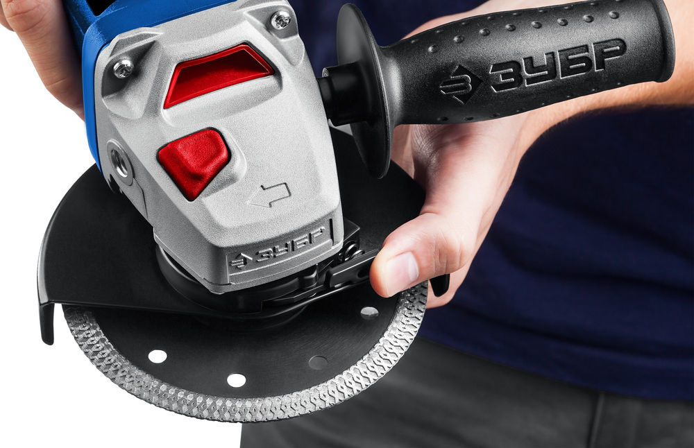 УШМ 1500 Вт d125 мм Профессионал ЗУБР УШМ-П125-1500 ПСТ