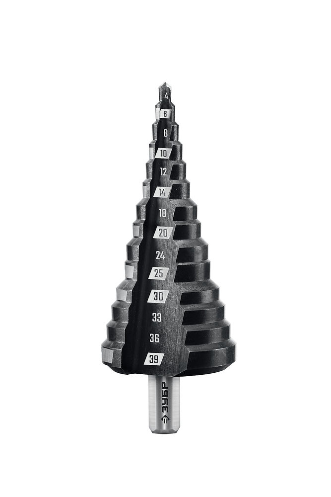 Сверло ступенчатое 4–39 мм, 14 ступеней ЗУБР 29665-4-39-14_z01