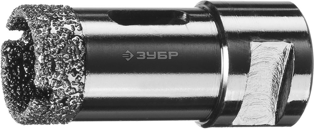 Коронка алмазная вакуумная АВК, d 25 мм, М14, 15 мм кромка ЗУБР Профессионал 29865-25