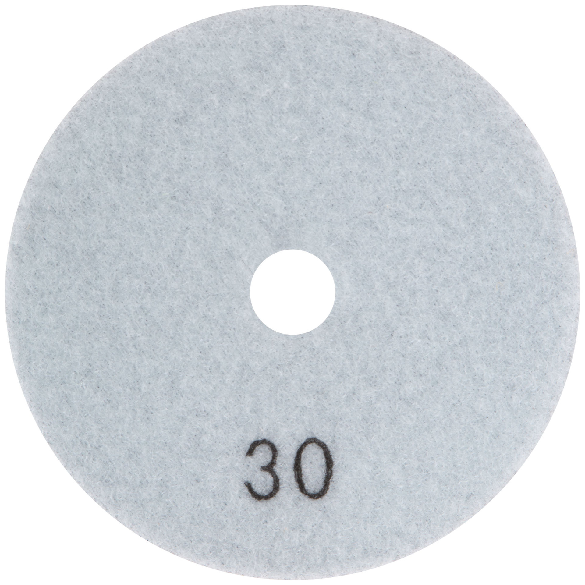 Алмазный гибкий шлифовальный круг АГШК (липучка), сухое шлифование, 100 мм, Р 30 (39850)