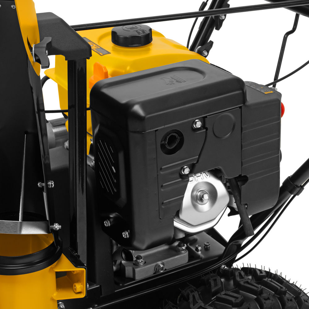 Бензиновая снегоуборочная машина SBL 711D PRO, 302cc, эл.старт, фара, обогрев, блок. дифф. Denzel (97655)