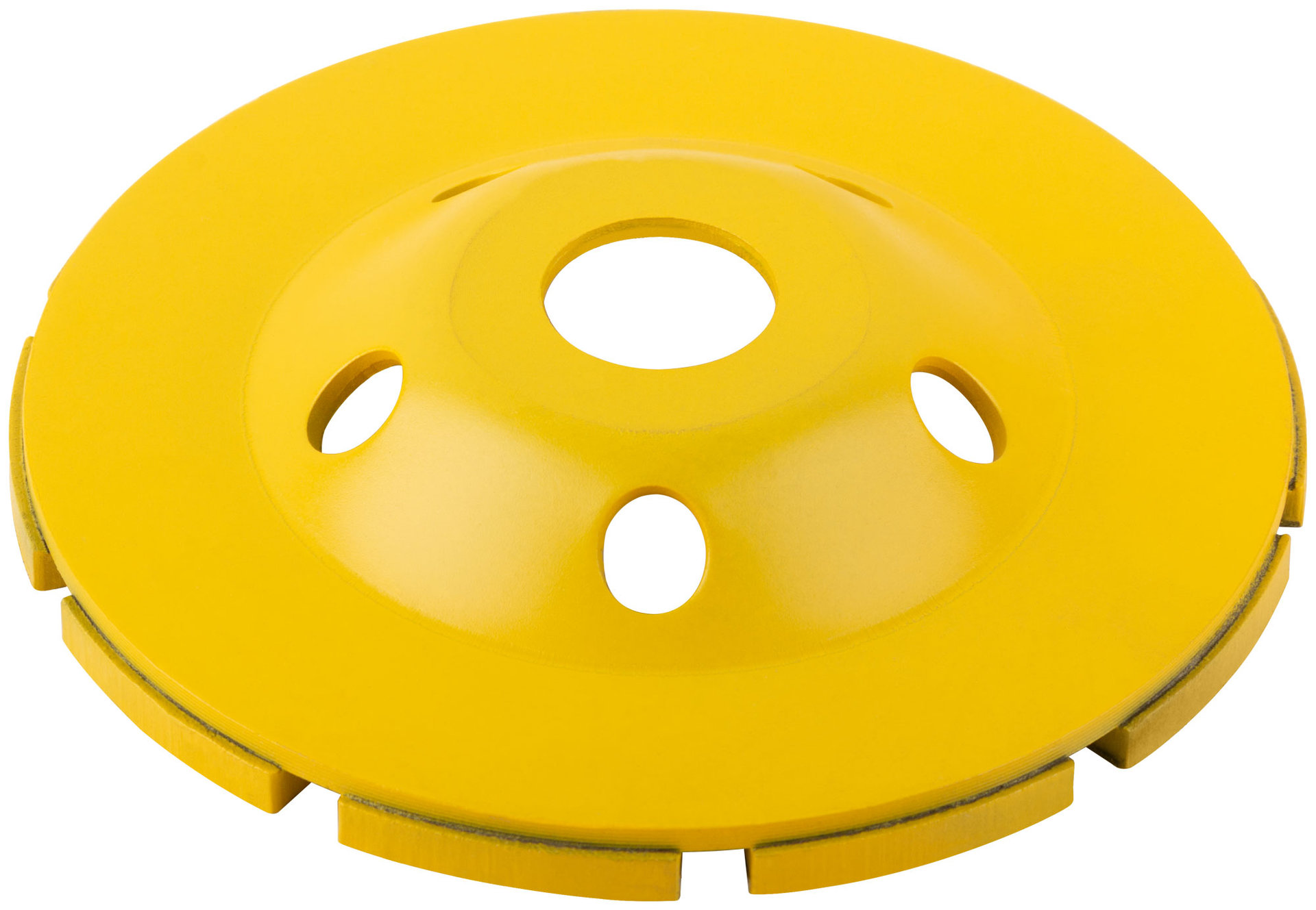 Диск алмазный шлифовальный, посадочный диаметр 22,2 мм, сегментный, двойной ряд 125 мм (39517)