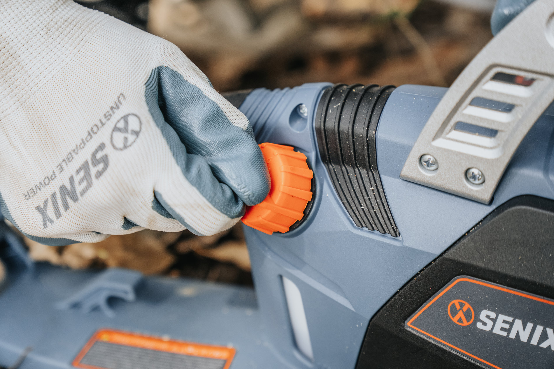 Электрическая цепная поперечное исполнение пила 2200Вт, 40 (16)