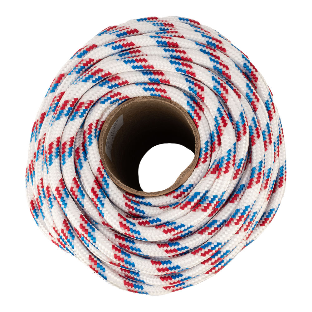 Фал плетеный полипропиленовый с сердечником, 10 мм, L 100 м, 24-прядный, Сибртех (93967)