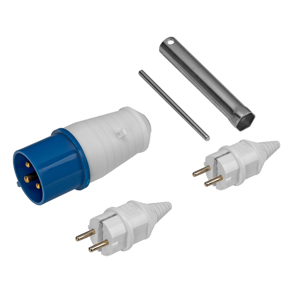 Генератор бензиновый БС-8000, 6,6 кВт, 230В, четырехтактный, 25 л, ручной стартер Сибртех (94547)