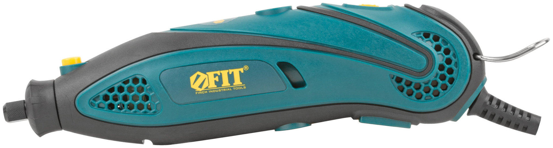 Гравировальная машина 135 Вт; 10000-32000 об/мин; 2,4/3,2 мм; БС щеток; набор насадок ; пластик. кейс (80595)