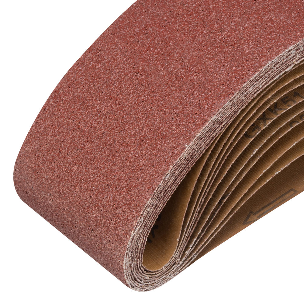 Лента абразивная бесконечная, P 80, 100 х 610 мм, 10 шт Matrix (74260)