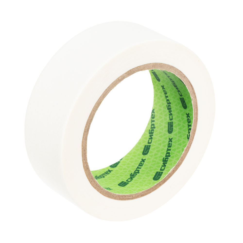 Лента малярная, 38 мм х 40 м, на бумажной основе Сибртех (88702)