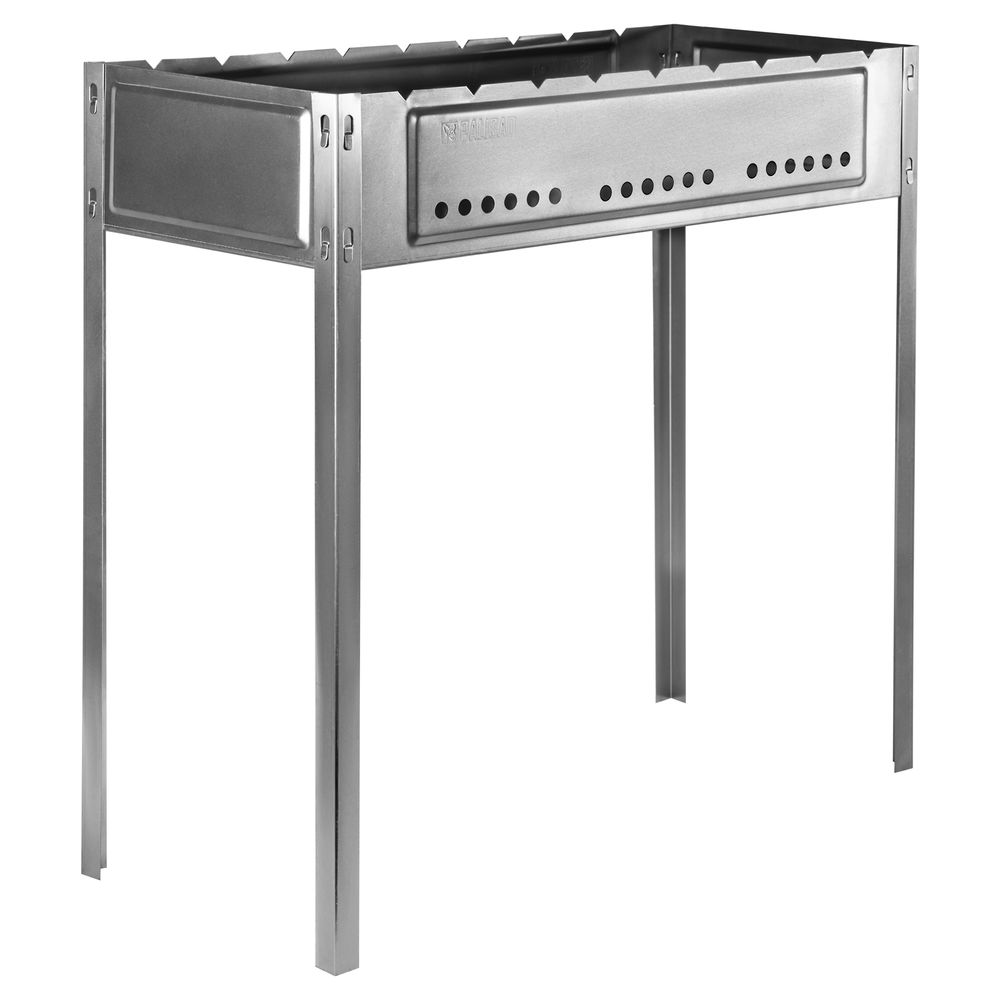 Мангал с ребрами жесткости 700 х 300 х 700 мм, Camping Palisad (69548)