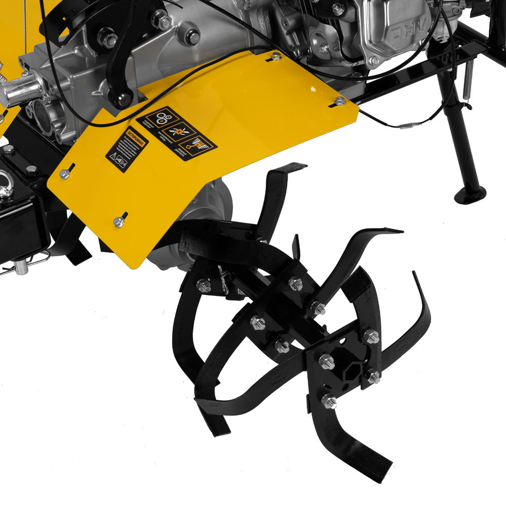 Мотоблок DPT-370X, 7 л.с, дисковое сцепление, ширина 90 см, глубина 35 см, фрез 3 х 4, ВОМ, передачи 3В/1Н Denzel (56406)