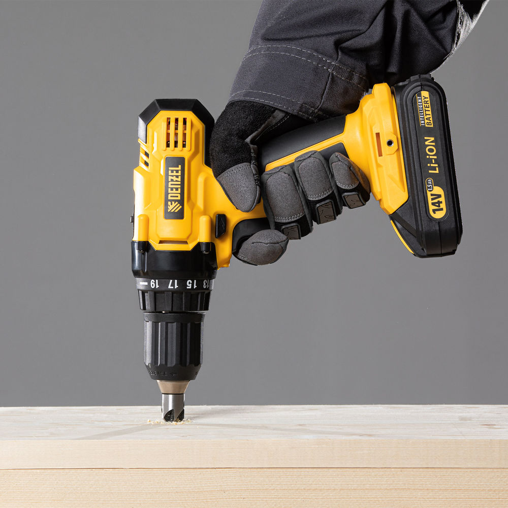 Набор сверл зенкеров по дереву, 3-10 мм, 7 шт Denzel (704272)