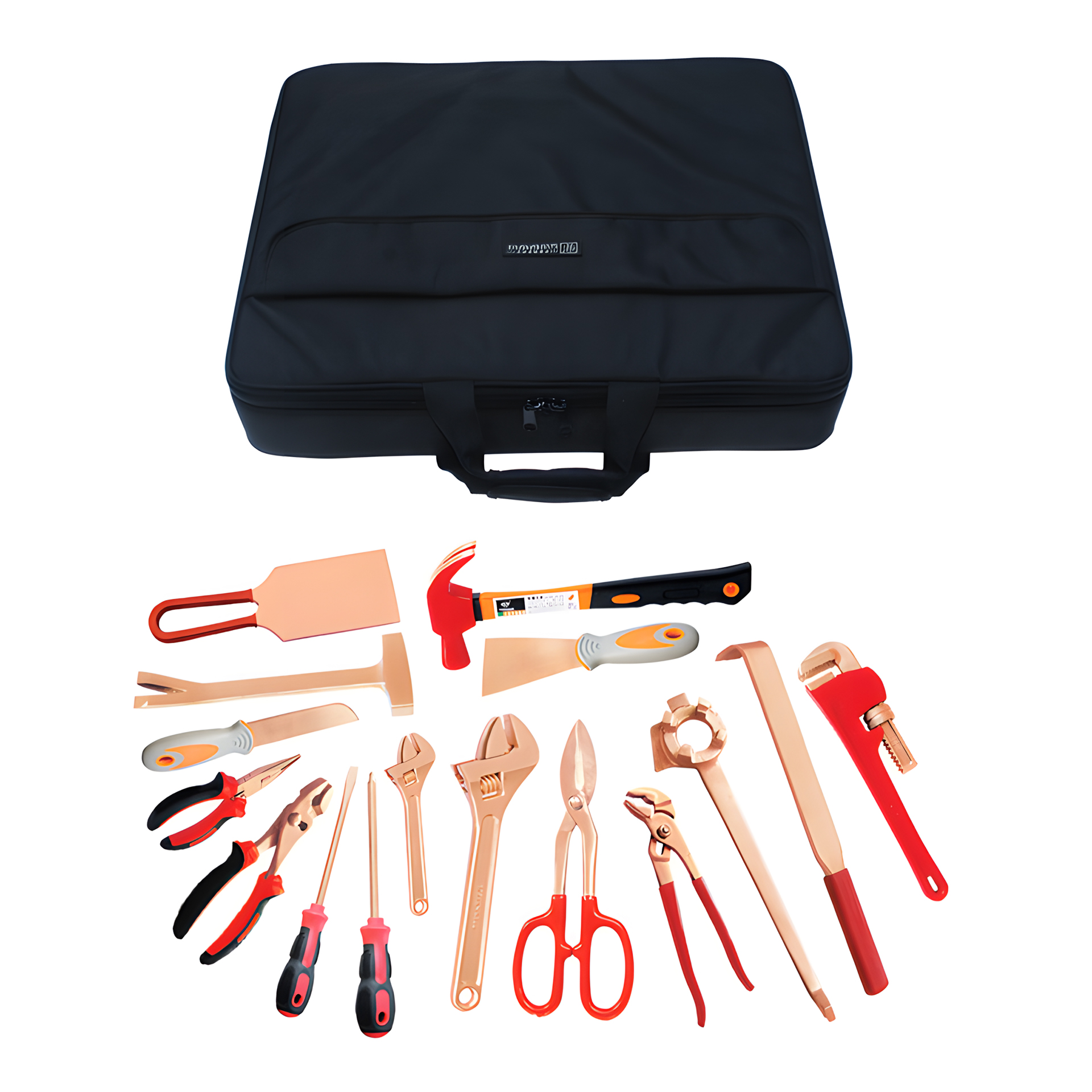 Набор взрывобезопасного инструмента (16 предметов) AlCu № X-21, HORTZ