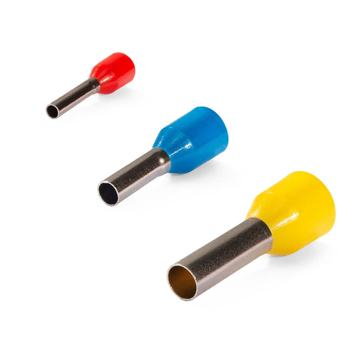 Наконечник штыревой втулочный изолированный НШВИ 1,0-8 серия ЕВРО (КВТ) (103199)