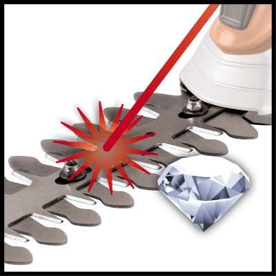 Ножницы + кусторез аккумуляторные Einhell GE-CG 12 Li, 12В,сменные насадки,телескопическая рукоятка (3410401)