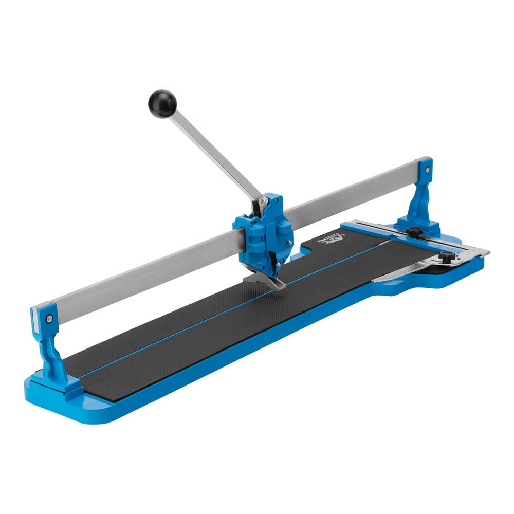 Плиткорез ручной монорельсовый 750 х 14 мм, ходовая каретка, 9/4 регулировка подшипников, литая станина Барс (87592)