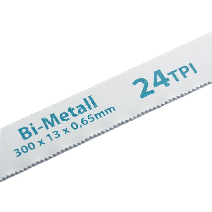 Полотна для ножовки по металлу, 300 мм, 24 TPI, BIM, 2 шт Gross (77729)