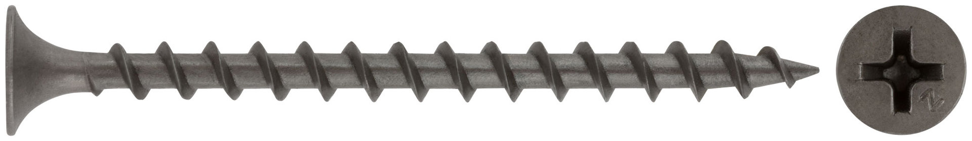 Саморезы черные по гипроку к дереву 3,5 х 51 (фасовка 17 шт.) (22051-2)