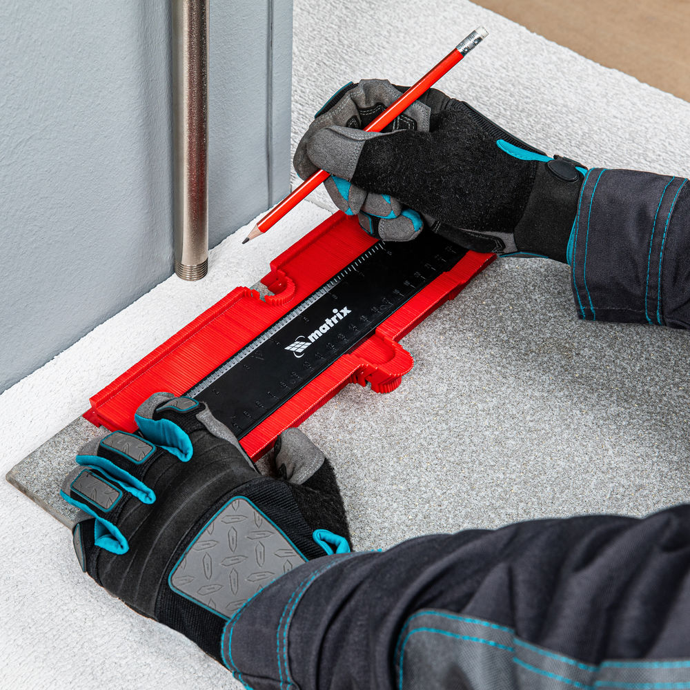 Шаблон для копирования профиля 25 см, пластиковый Matrix (88104)