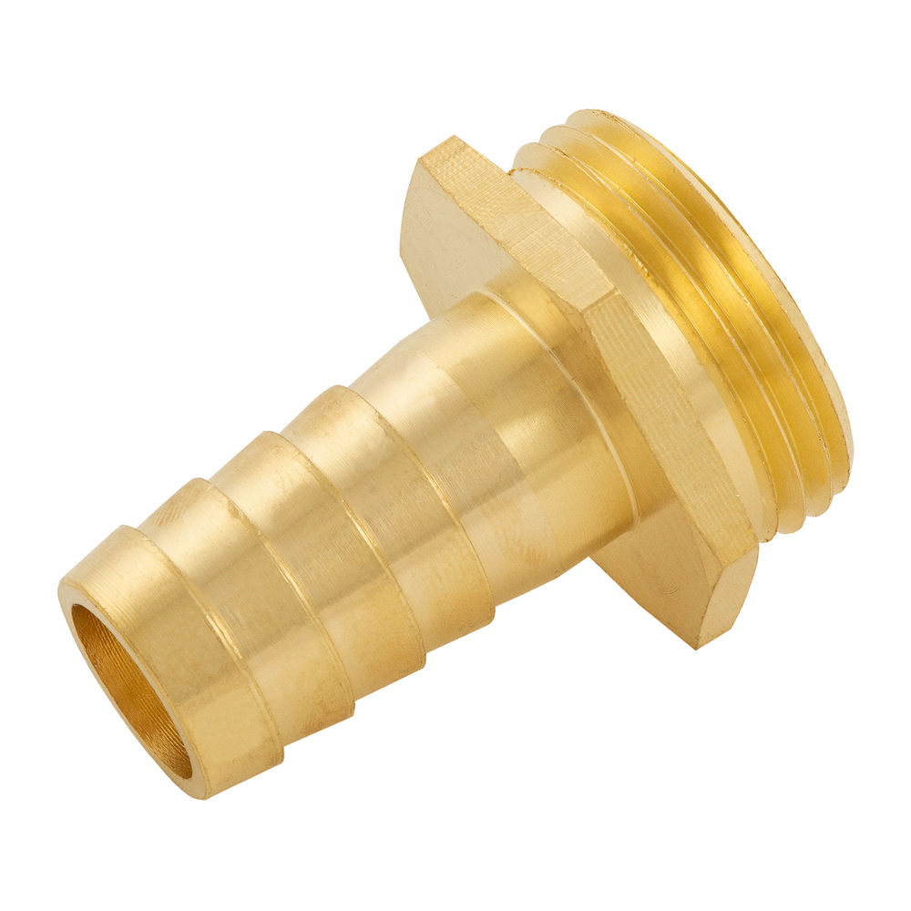 Штуцер для шланга 3/4 с наружной резьбой G1 Denzel (97272)