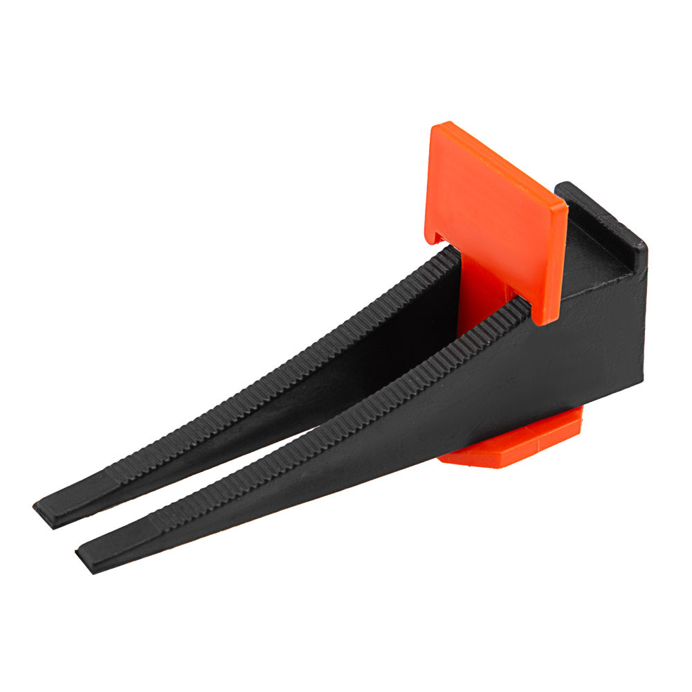 Система выравнивания плитки СВП - комплект: зажим + клин 250/250 шт Сибртех (88075)