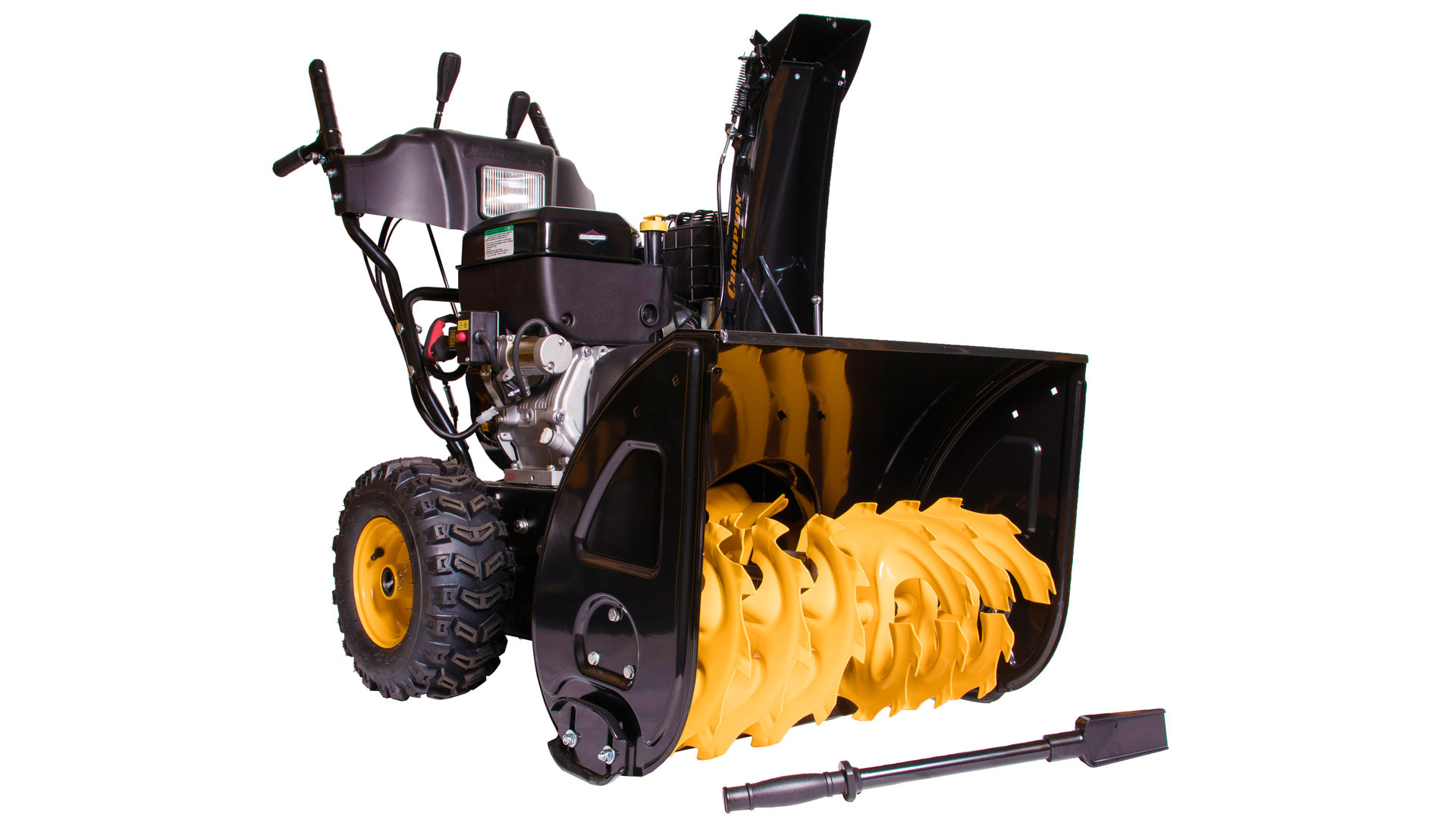 Снегоотбрасыватель CHAMPION ST1170BS ( PRO, 13,5лсB&S2100 70см6F/2Rколеса5.6л121кг эл.стартер,фара,о (ST1170BS)